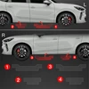 GrizzGlass Apsauginė plėvelė ant slenksčių GrizzGlass BodyShield, skirta Cupra Terramar (2024-2025) [4w1]