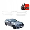 GrizzGlass Apsauginė plėvelė ant slenksčių BodyShield, skirta Mercedes Benz C klasė S204 Kombi Facelifting (2011-2014) [4w1]