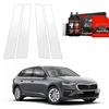 GrizzGlass Apsauginė plėvelė ant stulpelių BodyShield, skirta Skoda Scala (2023-2025) [4w1]