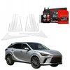 GrizzGlass Apsauginė plėvelė ant stulpelių BodyShield, skirta Lexus RX 350h (2022-2025) [12w1]