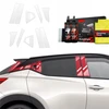 GrizzGlass Apsauginė plėvelė ant stulpelių GrizzGlass BodyShield skirtas Nissan Juke Facelift (2024-2025) [10w1]