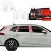 GrizzGlass Apsauginė plėvelė ant stulpelių BodyShield skirtas Cupra Terramar (2024-2025) [12w1]