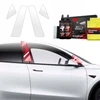 GrizzGlass Apsauginė plėvelė stulpams GrizzGlass BodyShield, skirta Tesla Model Y Juniper (2024-2025) [4w1]