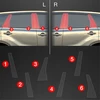 GrizzGlass Apsauginė plėvelė ant stulpelių GrizzGlass BodyShield Suzuki Vitara Facelift (2024-2025) [6w1]