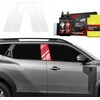 GrizzGlass Apsauginė plėvelė statramsčiams BodyShield, skirta Dacia Duster (2024-2025) [4w1]