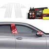 GrizzGlass Apsauginė plėvelė stulpams GrizzGlass BodyShield, skirta Skoda Superb 4 Liftback (2024-2025) [6w1]