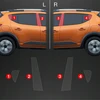 GrizzGlass Apsauginė plėvelė stulpams BodyShield Dacia Sandero (2020-2024) [4w1]