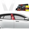 GrizzGlass Apsauginė plėvelė statramsčiams BodyShield, skirta Tesla Model S (2023-2025) [2w1]