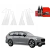 GrizzGlass Apsauginė plėvelė stulpams GrizzGlass BodyShield, skirta Volvo V90 (2021-2025) [10w1]