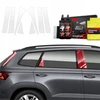 GrizzGlass Apsauginė plėvelė stulpams GrizzGlass BodyShield, skirta Skoda Karoq (2022-2025) [8w1]