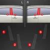 GrizzGlass Apsauginė plėvelė stovams GrizzGlass BodyShield, skirta Toyota Corolla Kombi Facelift (2022-2025) [4w1]