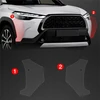 GrizzGlass Apsauginė plėvelė ant buferio BodyShield, skirta Toyota Corolla Cross (2022-2025) [2w1]