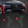 GrizzGlass Apsauginė plėvelė ant buferio GrizzGlass BodyShield, skirta Volvo XC60 2 (2022-2025) [2w1]