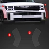 GrizzGlass Apsauginė plėvelė ant buferio GrizzGlass BodyShield, skirta Hyundai Santa Fe (2023-2025) [2w1]