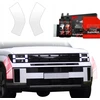 GrizzGlass Apsauginė plėvelė ant buferio GrizzGlass BodyShield, skirta Hyundai Santa Fe (2023-2025) [2w1]