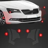 GrizzGlass apsauginė plėvelė ant buferio GrizzGlass BodyShield, skirta Skoda Superb 3 Combi (2015-2019) [4w1]