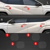 GrizzGlass Apsauginė plėvelė po rankenomis GrizzGlass BodyShield, skirta Hyundai Kona N-Line (2023-2025) [4w1]