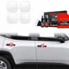 GrizzGlass Apsauginė plėvelė po rankenomis GrizzGlass BodyShield Jeep Renegade (2022-2025) [4w1]