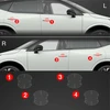 GrizzGlass Apsauginė plėvelė po rankenomis GrizzGlass BodyShield, skirta Nissan Qashqai 3 Facelift (2024-2025) [4w1]
