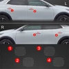 GrizzGlass Apsauginė plėvelė po rankenomis GrizzGlass BodyShield, skirta Kia XCeed (2022-2025) [4w1]