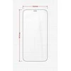 „GrizzGlass HybridGlass Easy Hybrid Glass“, skirtas „Apple iPhone 12 Pro Max“ [2 vnt. pakuotė]