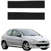 GrizzGlass Juoda techninė danga HeavyDuty Juodas ant slenksčių, skirtų Peugeot 206 (1998-2009) [2w1] (GRZ20414)