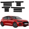 GrizzGlass Juoda techninė danga HeavyDuty Juodas slenksčiams skirti Ford Focus ST-Line X Hatchback Facelift (2021-2025) [12w1] (GRZ20251)