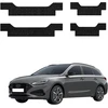 GrizzGlass juoda techninė danga HeavyDuty Juodas slenksčiams, skirtiems Hyundai i30 Wagon (2020-2026) [4w1] (GRZ20439)