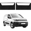 GrizzGlass Juoda techninė danga HeavyDuty Juodas priekinėms slenksčiams Citroen Berlingo VAN (2018-2026) [2w1] (GRZ22027)