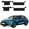 GrizzGlass Juoda techninė danga HeavyDuty Juodas slenksčiams, skirtiems Audi A3 8Y Sportback (2020-2023) [4w1] (GRZ20178)