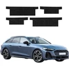 GrizzGlass Juoda techninė danga HeavyDuty Juodas slenksčiams, skirta Audi A5 B10 Avant (2025-2026) [4w1] (GRZ20186)