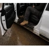 GrizzGlass Juoda techninė danga HeavyDuty Juodas ant slenksčių, skirta Skoda Octavia 4 Hatchback (2019-2024) [4w1] (GRZ20509)