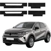 GrizzGlass Juoda techninė danga HeavyDuty Juodas slenksčiams, skirtiems Renault Symbioz (2024-2026) [4w1] (GRZ20407)
