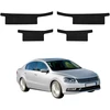 GrizzGlass Juoda techninė danga HeavyDuty Juodas slenksčiams skirtai Volkswagen Passat B7 Sedan (2010-2014) [4w1] (GRZ20392)