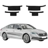 GrizzGlass Juoda techninė danga HeavyDuty Juodas ant slenksčių, skirta Skoda Octavia 4 Hatchback (2019-2024) [4w1] (GRZ20509)