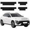 GrizzGlass Juoda techninė danga HeavyDuty Juodas ant slenksčių, skirta Hyundai Kona N-Line (2023-2026) [4w1] (GRZ20489)