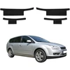 GrizzGlass juoda techninė danga HeavyDuty Juodas slenksčiams, skirti Ford Focus Mk2 Kombi (2004-2007) [4w1] (GRZ20257)