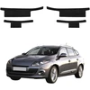 GrizzGlass Juoda techninė danga HeavyDuty Juodas slenksčiams, skirtiems Renault Megane 3 Kombi 5D (2008-2012) [4w1] (GRZ20533)