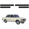 GrizzGlass juoda techninė danga HeavyDuty Juodas slenksčiams skirti Fiat 125P (1967-1991) [4w1] (GRZ20334)