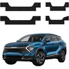 GrizzGlass Juoda techninė danga HeavyDuty Juodas slenksčiams, skirtiems Kia Sportage 5 (2021-2025) [4w1] (GRZ20363)