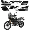 GrizzGlass Juoda techninė danga HeavyDuty Juodas šoninei apsaugai ir svirtims, skirtas CFMOTO 450MT (2024-2026) [20w1] (GRZ22321)