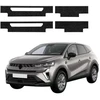 GrizzGlass Juoda techninė danga HeavyDuty Juodas slenksčiams Renault Captur (2024-2026) [4w1] (GRZ20559)