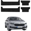 GrizzGlass Juoda techninė HeavyDuty Juodas danga slenksčiams, skirta Skoda Superb 4 Liftback (2024-2026) [4w1] (GRZ20657)