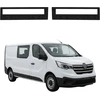 GrizzGlass juoda techninė danga HeavyDuty Juodas slenkstiams, skirtiems Renault Traffic 3 Facelift (2020-2026) [2w1] (GRZ22721)