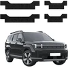 GrizzGlass Juoda techninė HeavyDuty Juodas danga slenksčiams, skirta Hyundai Santa Fe (2023-2026) [4w1] (GRZ20438)
