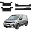 GrizzGlass Juoda techninė danga HeavyDuty Juodas su įdubimais slenksčiams skirti Opel Combo Cargo (2018-2026) [4w1] (GRZ22615)