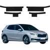 GrizzGlass Juoda techninė HeavyDuty Juodas danga slenksčiams, skirta Skoda Fabia 4 (2021-2026) [4w1] (GRZ20457)