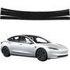 GrizzGlass Juoda techninė danga HeavyDuty Juodas bagažinės slenksčiui, skirta Tesla Model 3 (2021-2025) (GRZ20640)