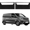 GrizzGlass juoda techninė danga HeavyDuty Juodas priekiniams slenksčiams, skirti Toyota Proace (2024-2026) [2w1] (GRZ22263)