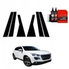 GrizzGlass Juoda plėvelė stulpams BodyShield, skirta Peugeot 4008 (2012-2017) [6w1]